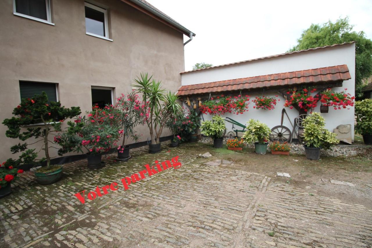 La Chambre Aux Hirondelles Ittenheim Bagian luar foto